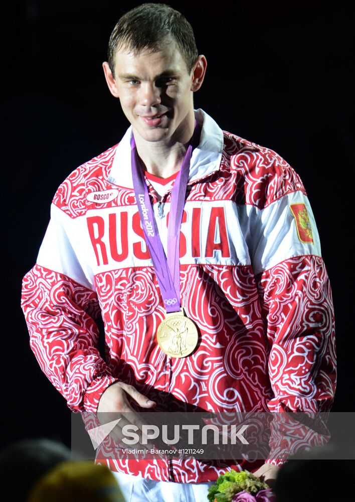 Olympics 2012 Men's 81 kg Boxing. Fight for 1st place