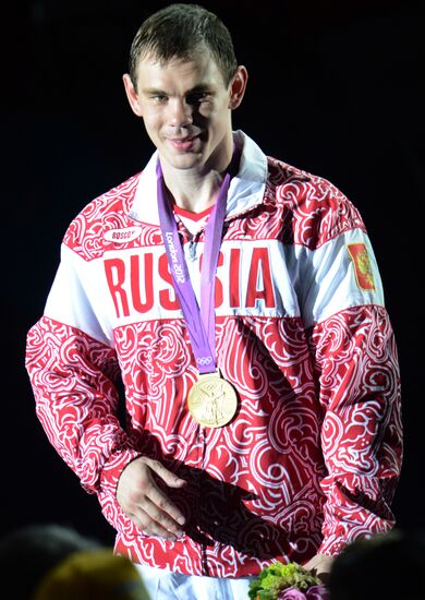 Olympics 2012 Men's 81 kg Boxing. Fight for 1st place