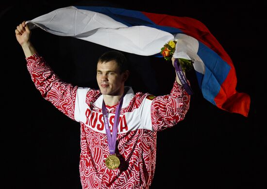 Olympics 2012 Men's 81 kg Boxing. Fight for 1st place