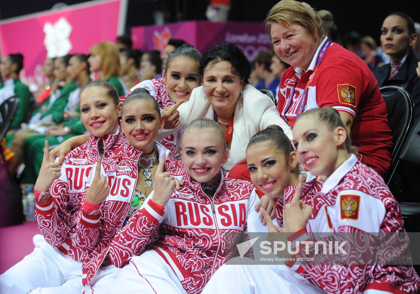 Olympics 2012 Rhythmic gymnastics. Group. Final