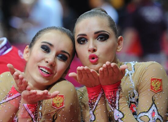 Olympics 2012 Rhythmic gymnastics. Group. Final
