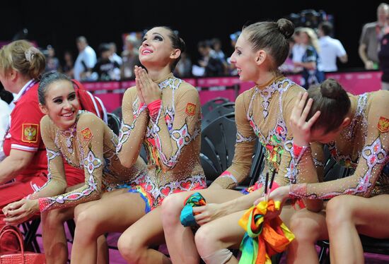 Olympics 2012 Rhythmic gymnastics. Group. Final