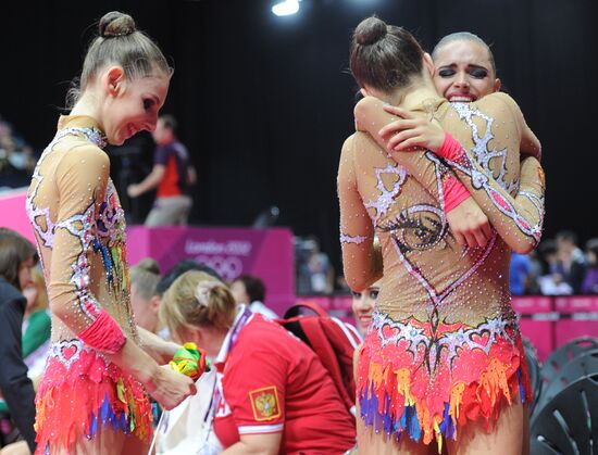 Olympics 2012 Rhythmic gymnastics. Group. Final