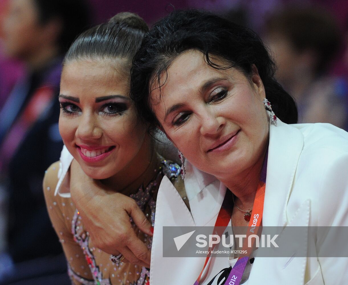 2012 Olympics. Rhythmic gymanstics. Group All-Around final