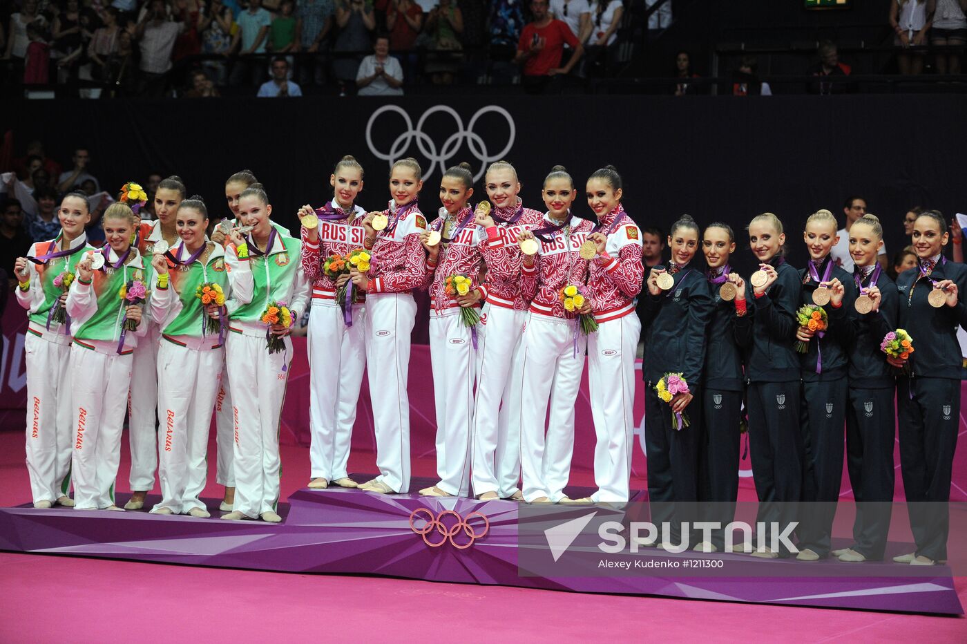 Olympics 2012 Rhythmic gymnastics. Group. Final