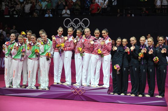 Olympics 2012 Rhythmic gymnastics. Group. Final