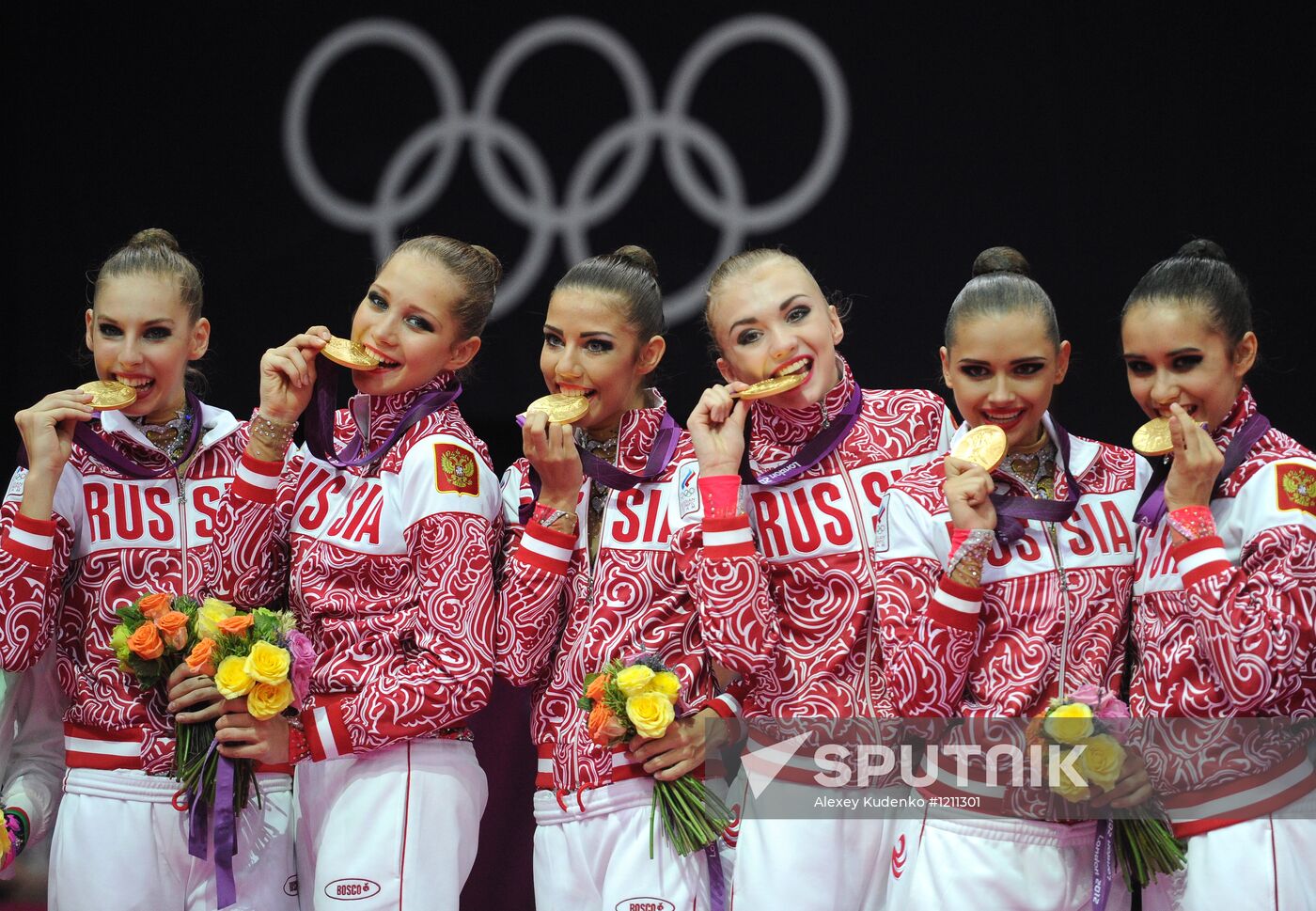 Olympics 2012 Rhythmic gymnastics. Group. Final