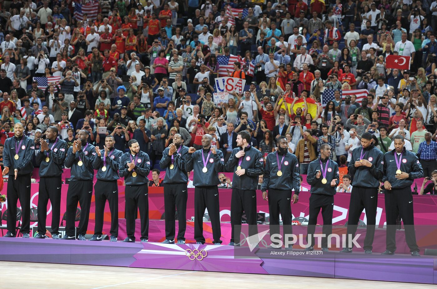 London 2012 Olympics. Men's Volleyball. United States vs. Spain