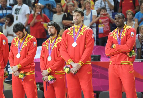 London 2012 Olympics. Men's Volleyball. United States vs. Spain