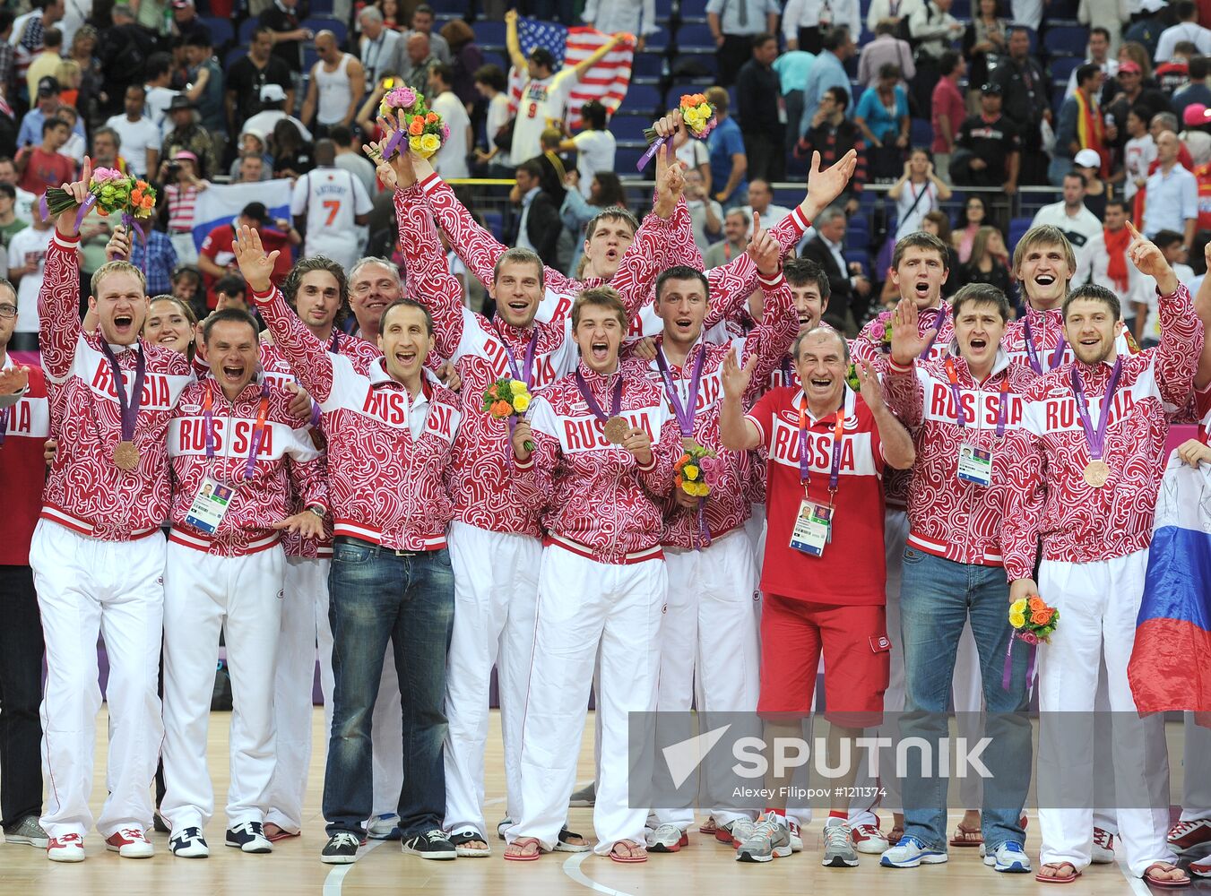 London 2012 Olympics. Men's Volleyball. United States vs. Spain