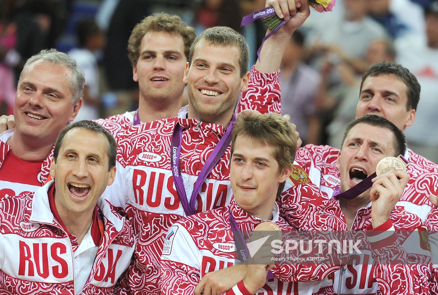 London 2012 Olympics. Men's Volleyball. United States vs. Spain