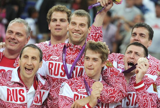 London 2012 Olympics. Men's Volleyball. United States vs. Spain
