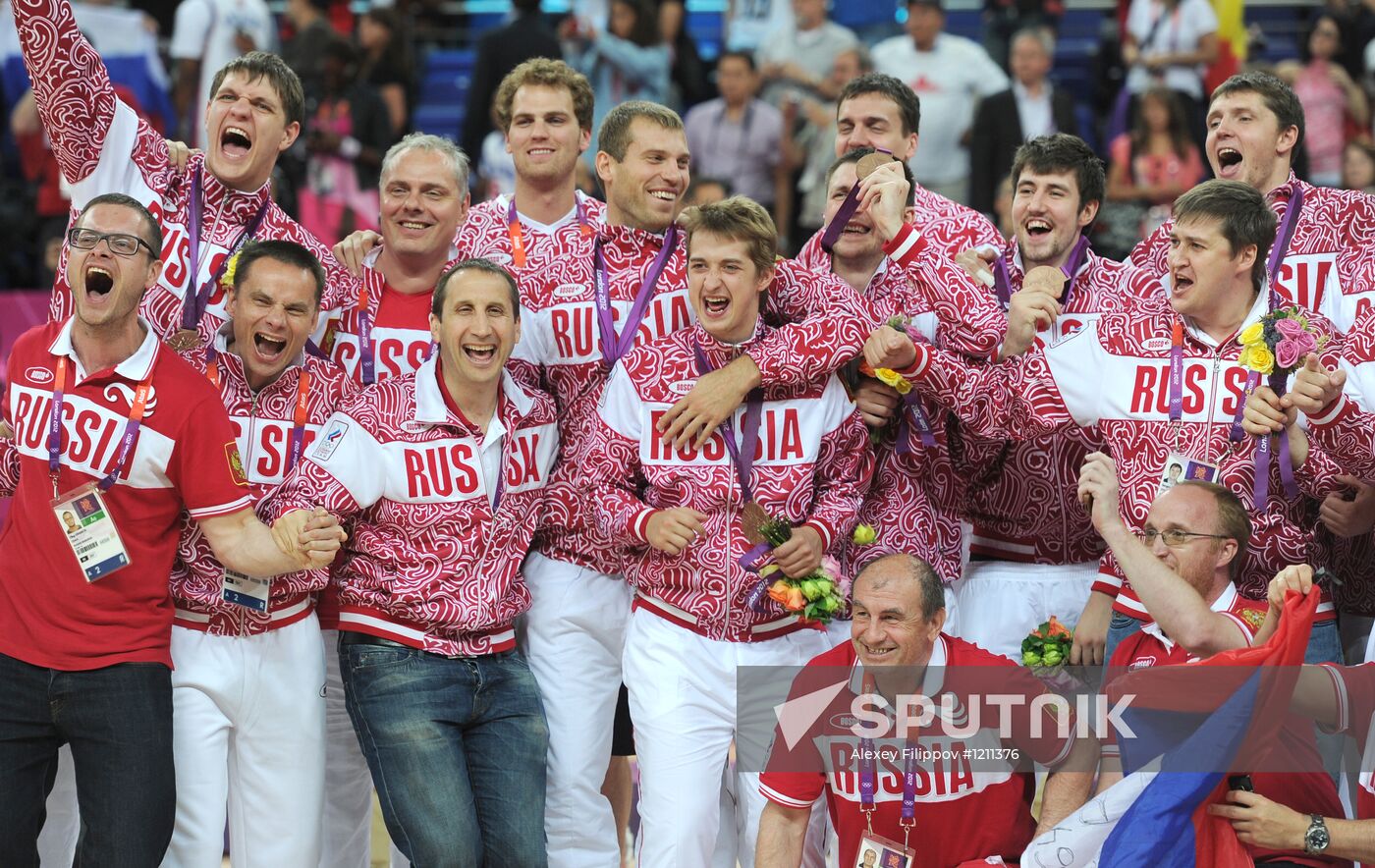 London 2012 Olympics. Men's Volleyball. United States vs. Spain