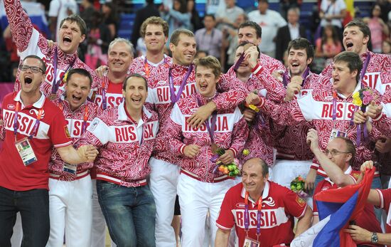 London 2012 Olympics. Men's Volleyball. United States vs. Spain