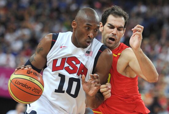London 2012 Olympics. Men's Volleyball. United States vs. Spain