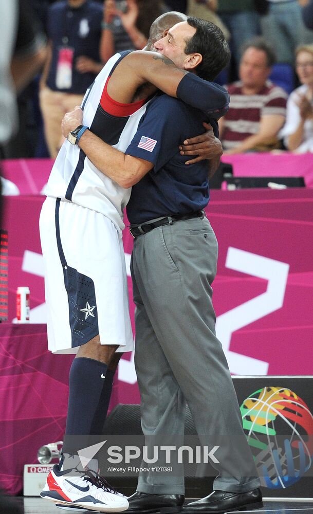 London 2012 Olympics. Men's Volleyball. United States vs. Spain
