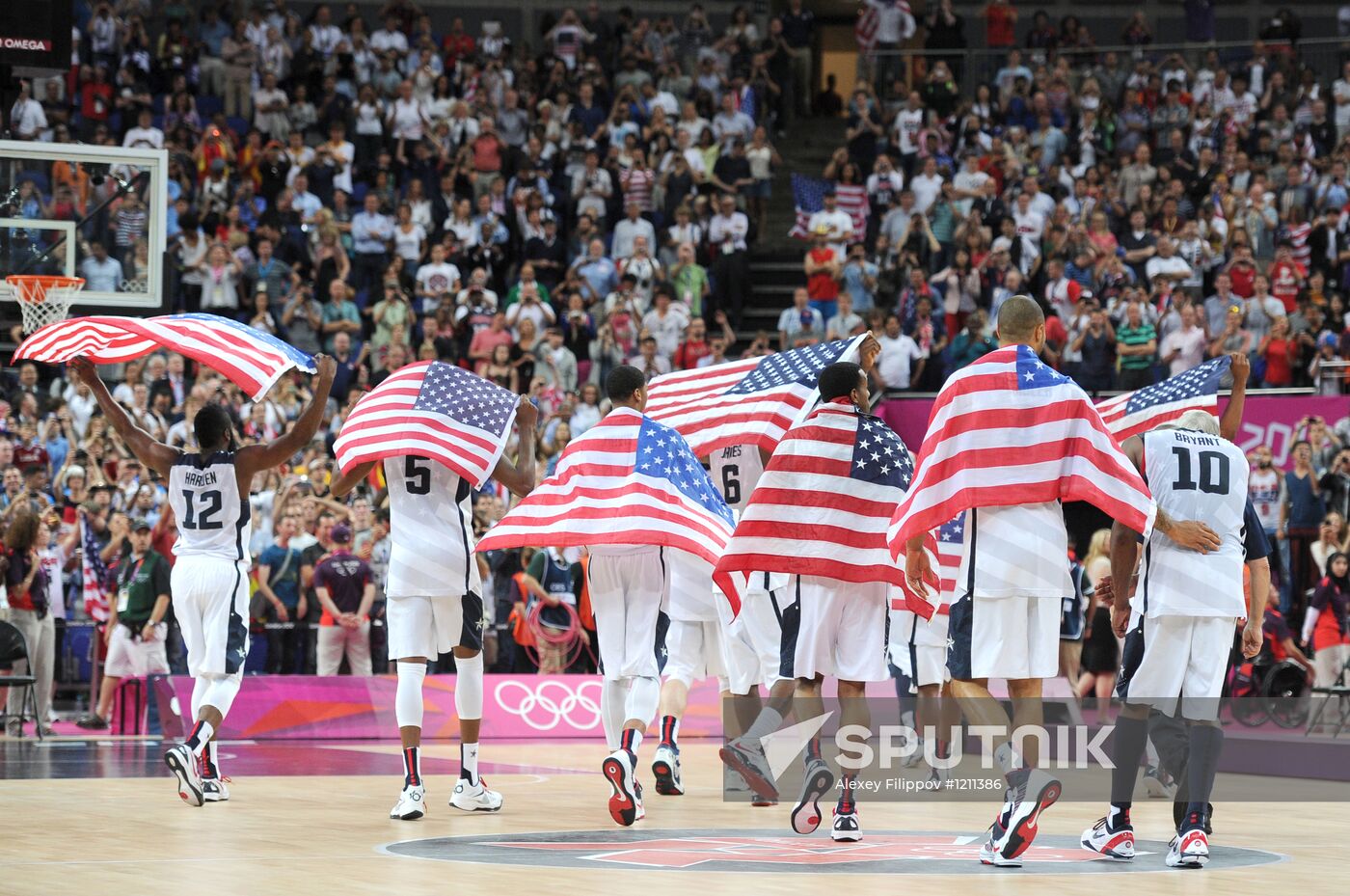 London 2012 Olympics. Men's Volleyball. United States vs. Spain