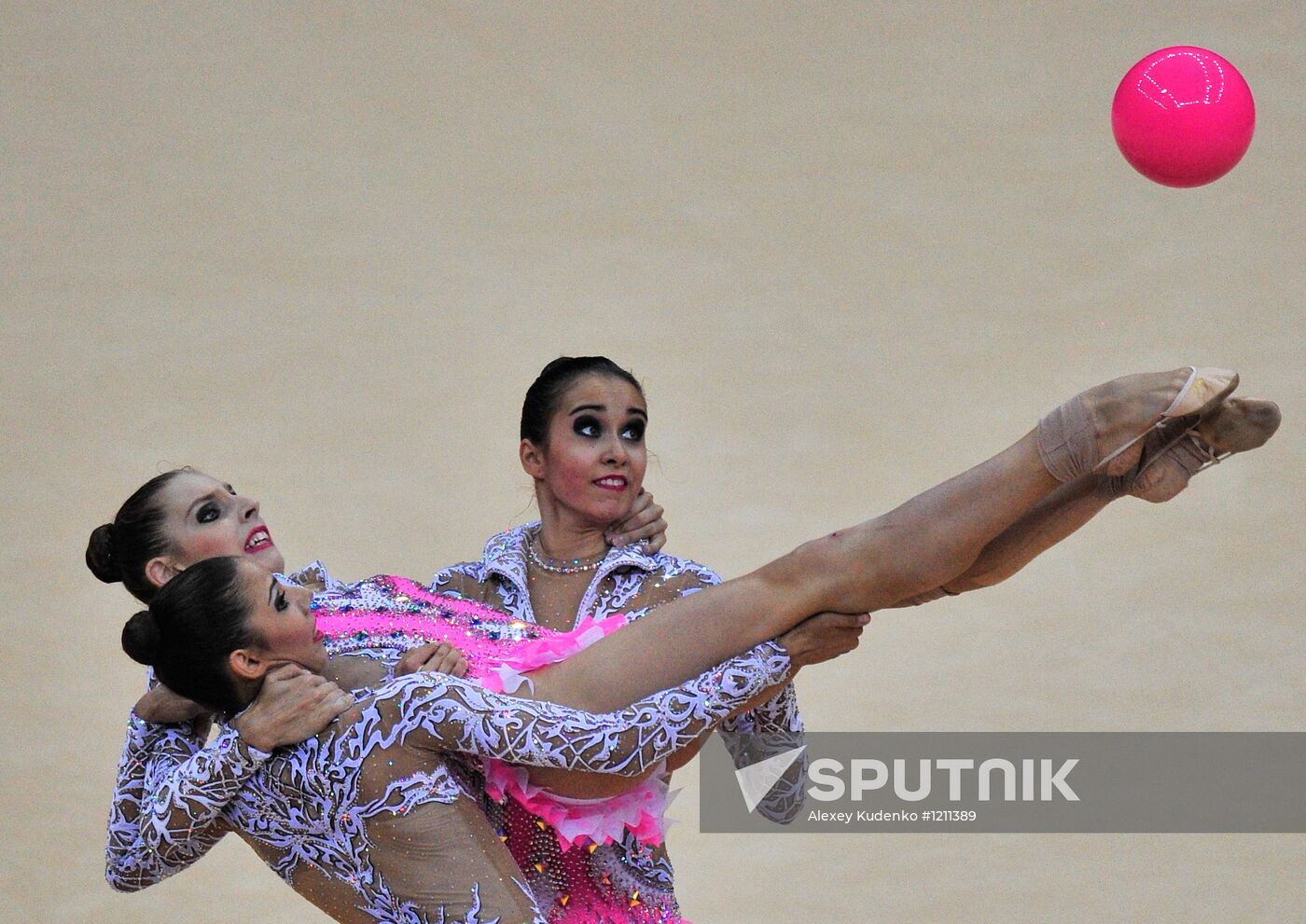 2012 Olympics. Rhythmic gymanstics. Group All-Around final