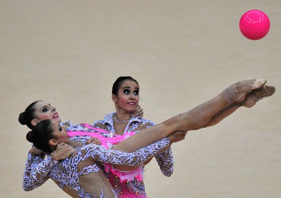 2012 Olympics. Rhythmic gymanstics. Group All-Around final