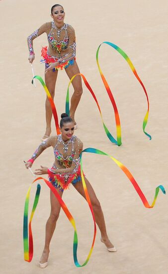 2012 Olympics. Rhythmic gymanstics. Group All-Around final