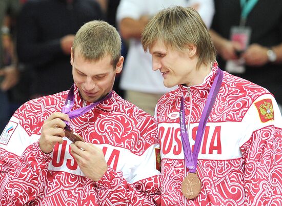 London 2012 Olympics. Men's Volleyball. United States vs. Spain