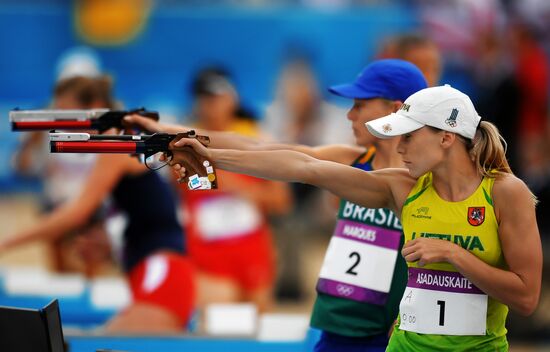 2012 Summer Olympics. Modern Pentathlon. Women