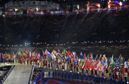 2012 Summer Olympics. Closing ceremony