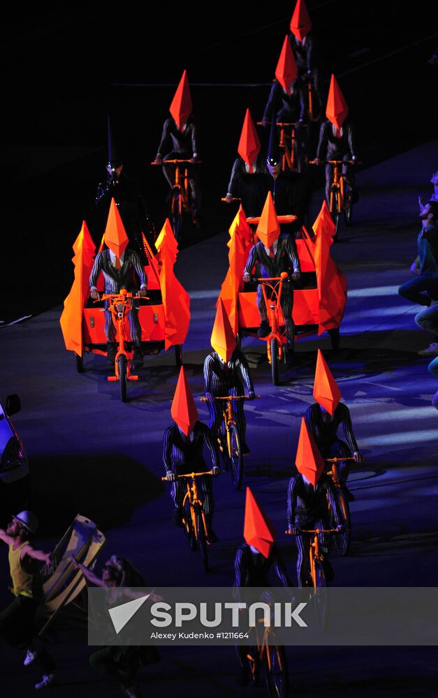 2012 Summer Olympics. Closing ceremony