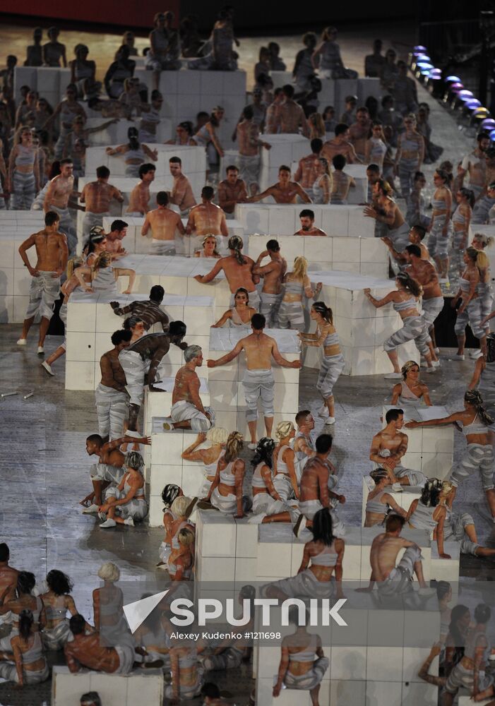 2012 Summer Olympics. Closing ceremony