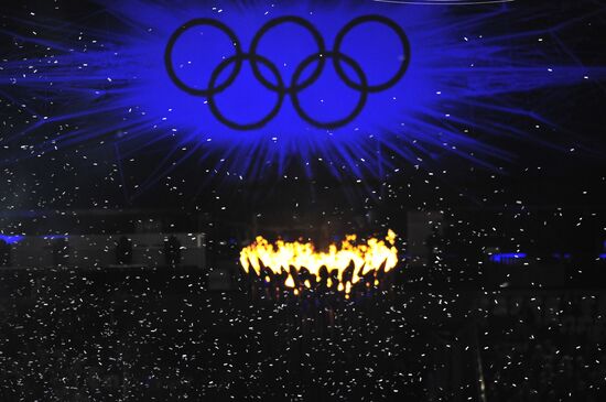 2012 Summer Olympics. Closing ceremony