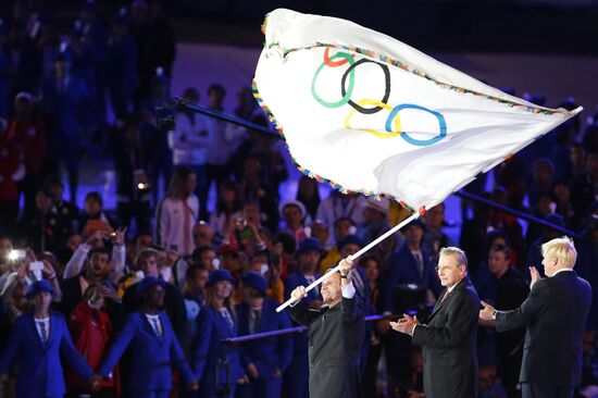 2012 Summer Olympics. Closing ceremony
