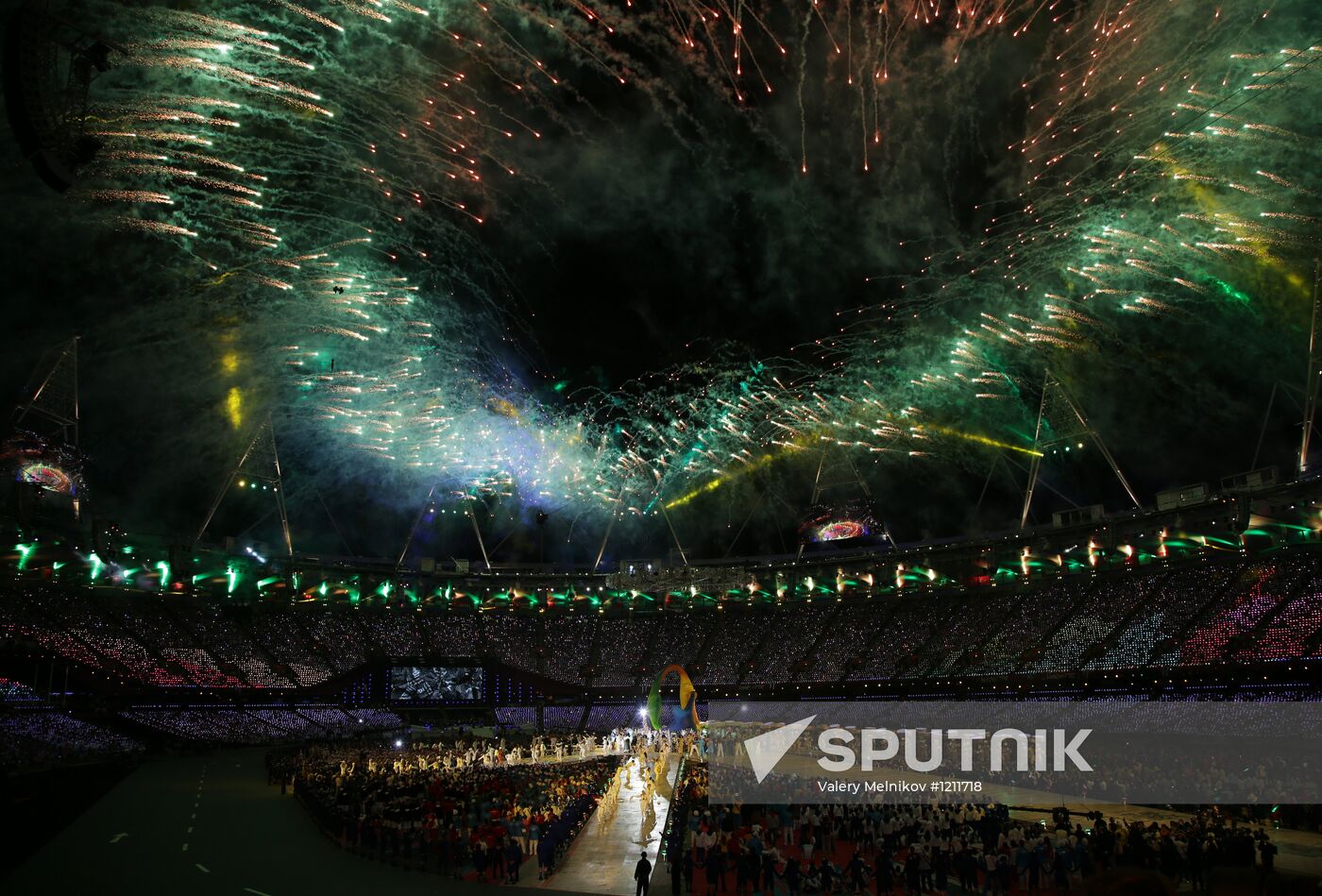 2012 Summer Olympics. Closing ceremony