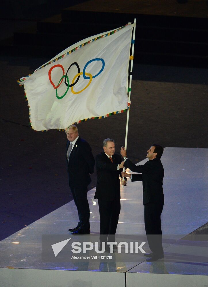 2012 Summer Olympics. Closing ceremony