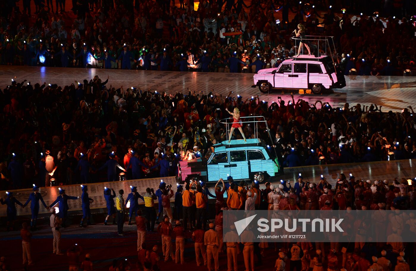 2012 Summer Olympics. Closing ceremony