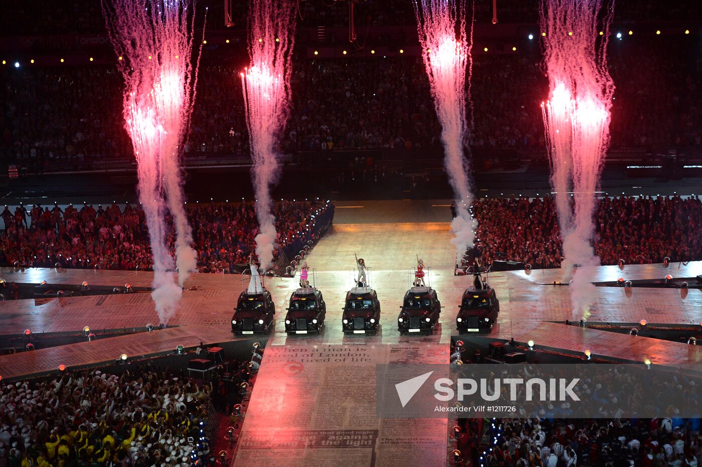 2012 Summer Olympics. Closing ceremony