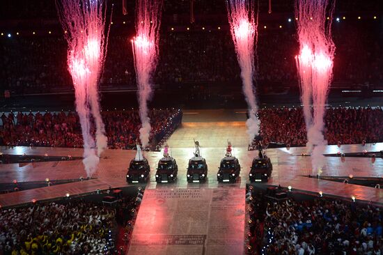 2012 Summer Olympics. Closing ceremony