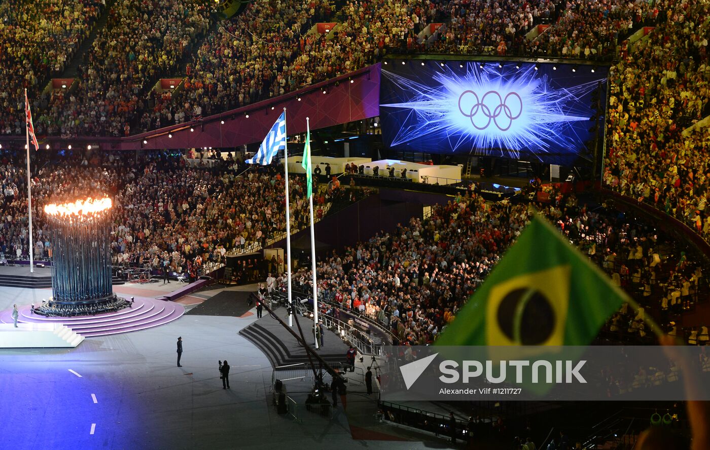 2012 Summer Olympics. Closing ceremony