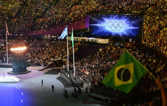 2012 Summer Olympics. Closing ceremony