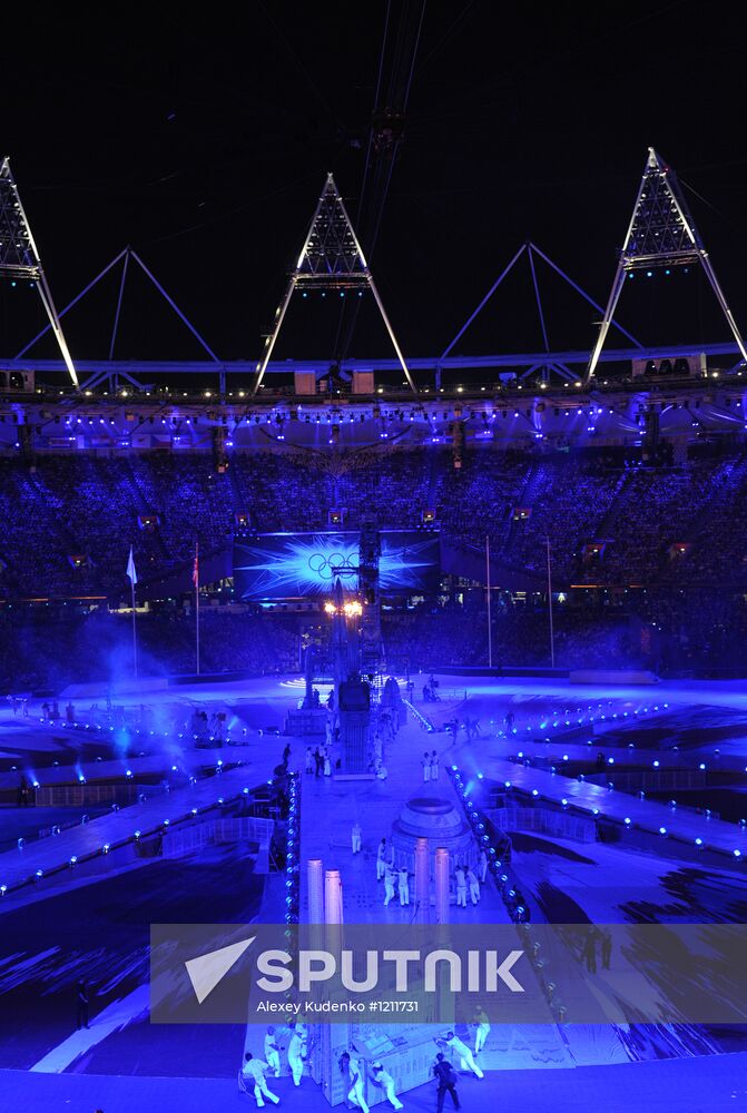 2012 Summer Olympics. Closing ceremony