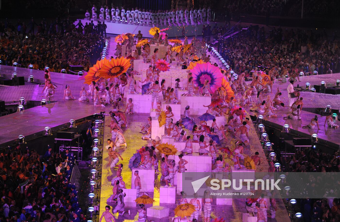 2012 Summer Olympics. Closing ceremony