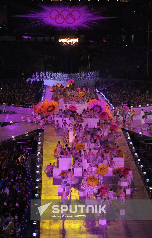 2012 Summer Olympics. Closing ceremony