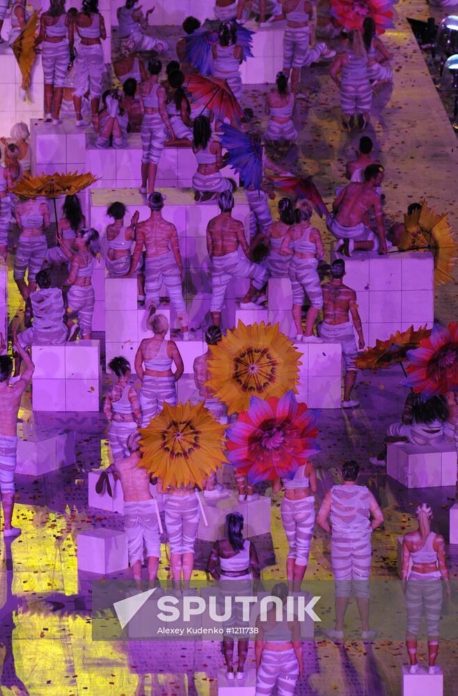 2012 Summer Olympics. Closing ceremony