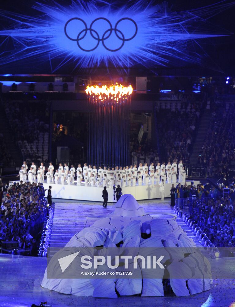 2012 Summer Olympics. Closing ceremony