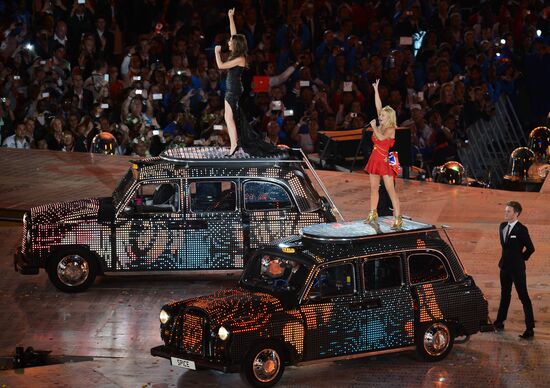 2012 Summer Olympics. Closing ceremony