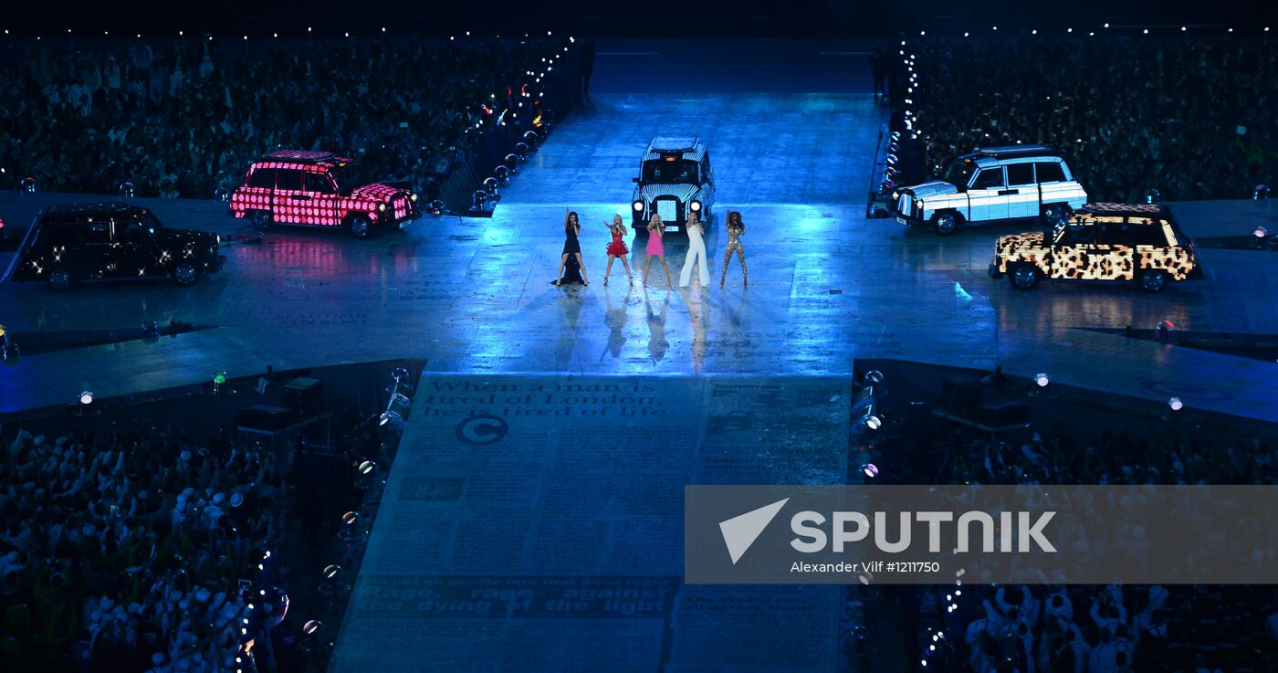 2012 Summer Olympics. Closing ceremony