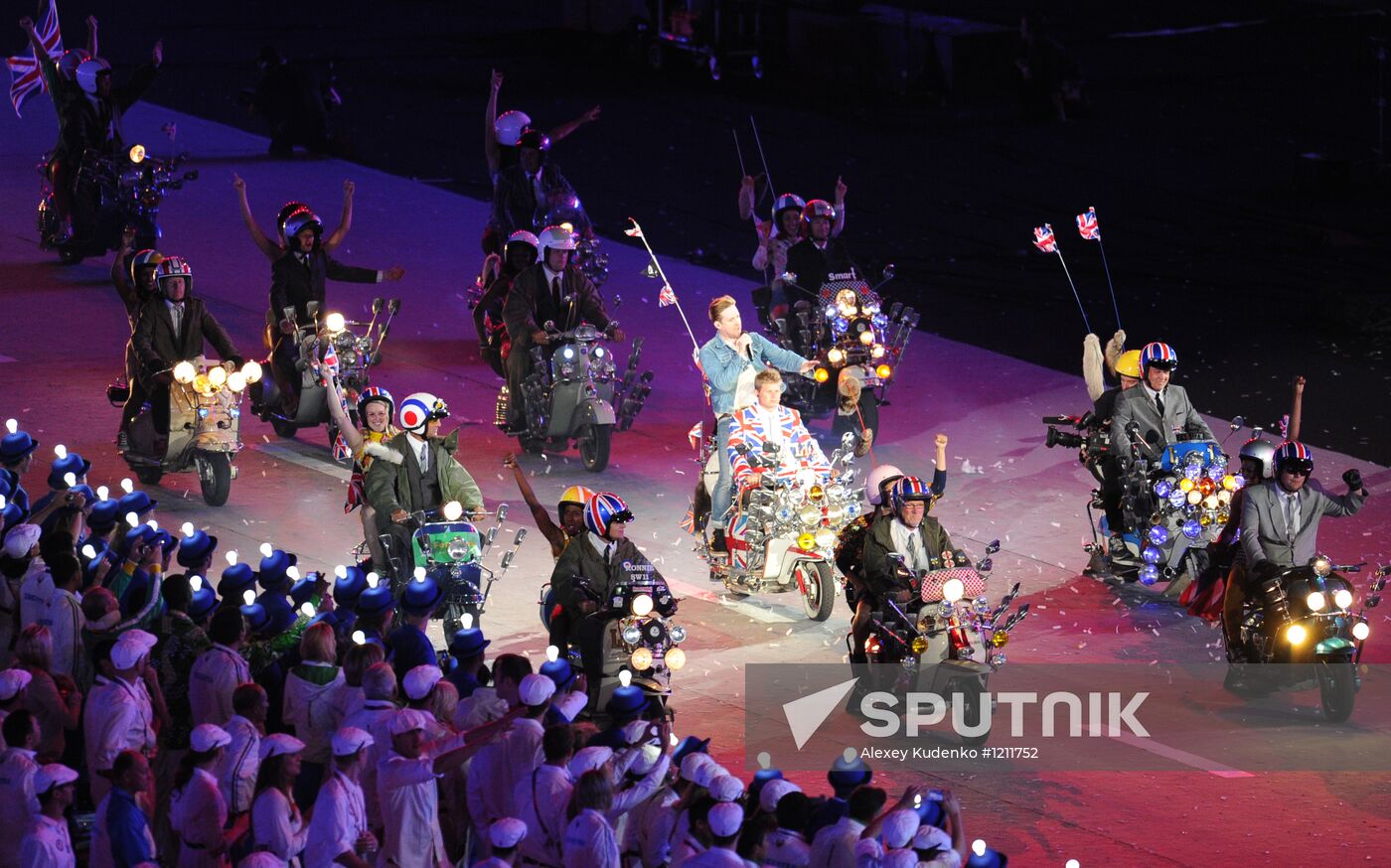 2012 Summer Olympics. Closing ceremony