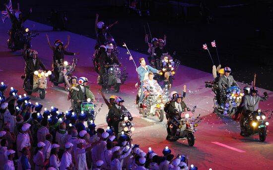 2012 Summer Olympics. Closing ceremony