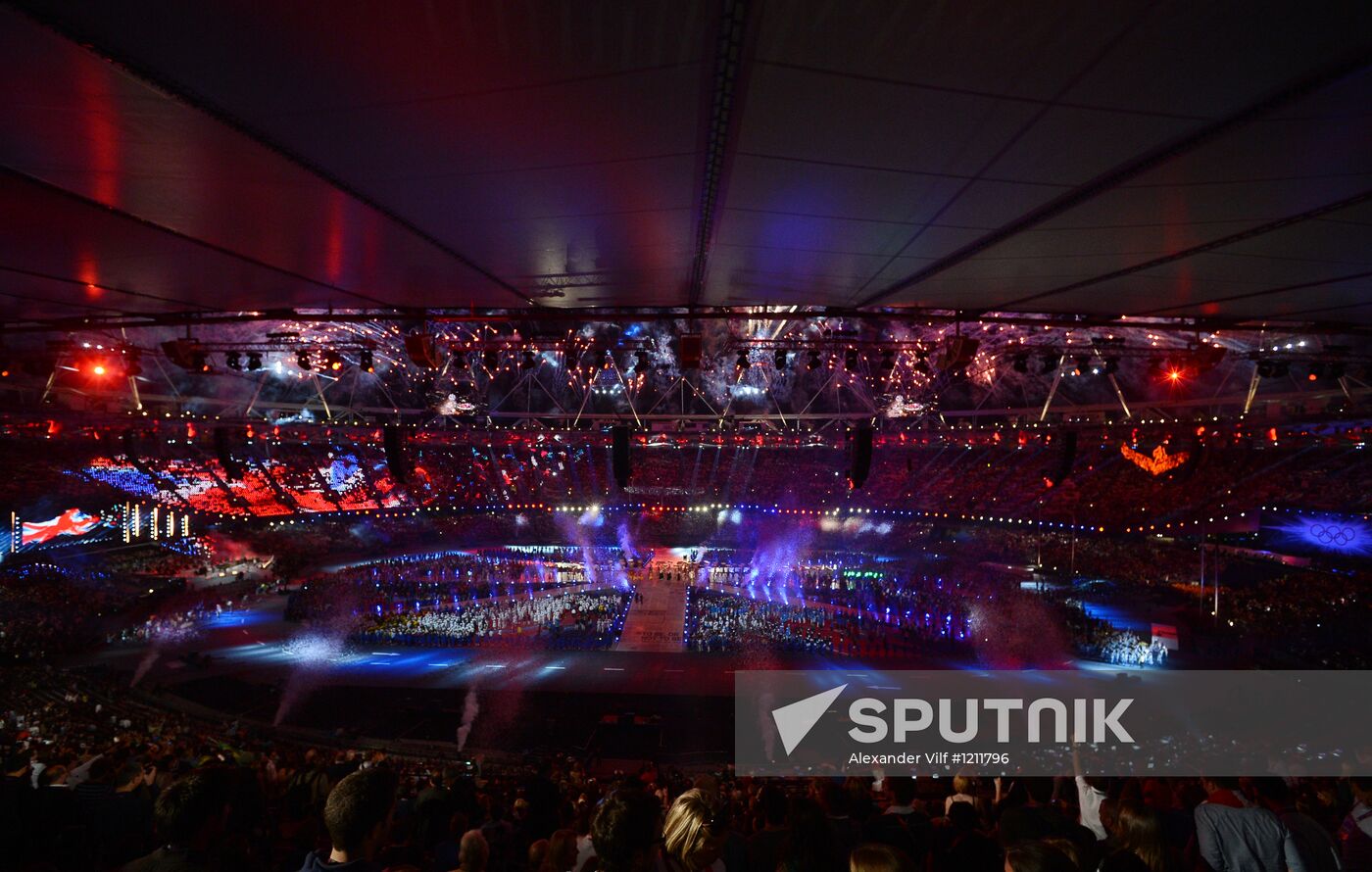 2012 Summer Olympics. Closing ceremony