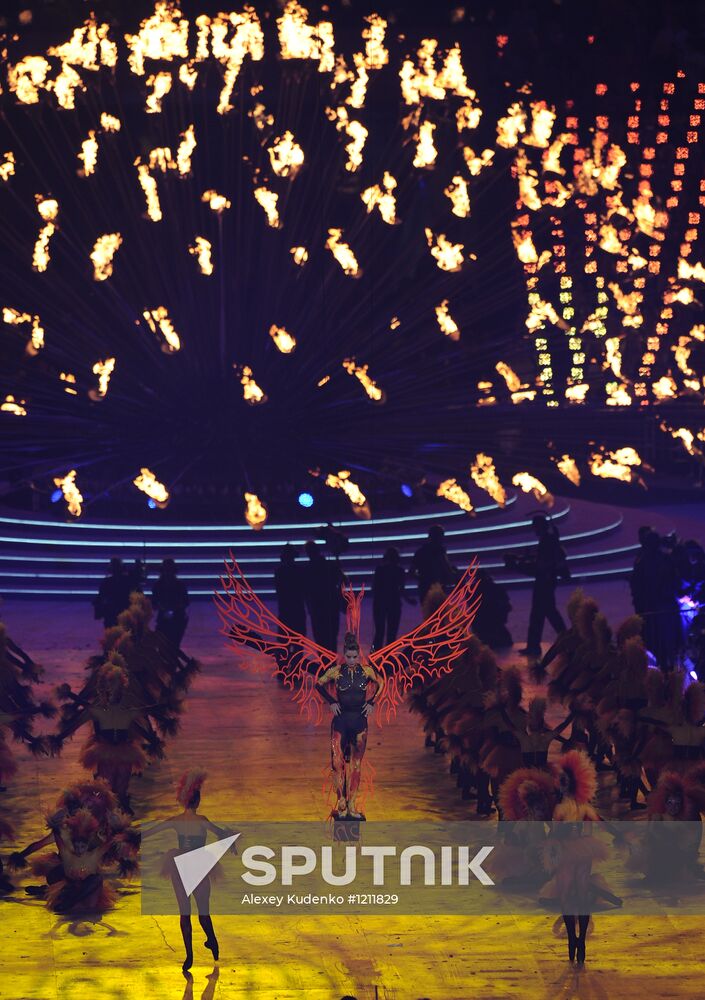 2012 Summer Olympics. Closing ceremony