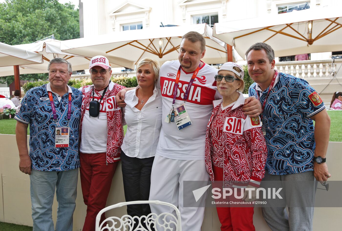 Guests of Bosco Club on Olympics' last day